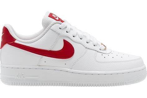 nike air wit met rood|Air Force 1 wit .